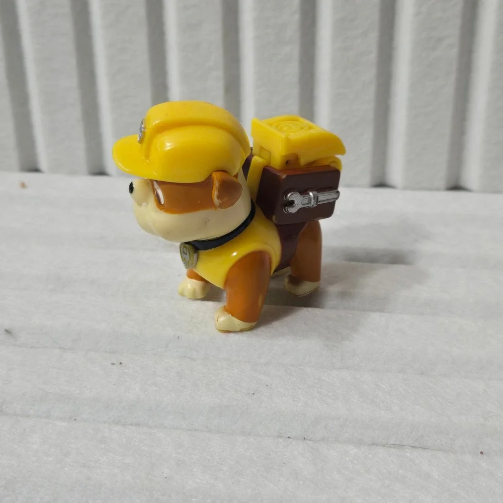 Paw Patrol Rubble and Skye Action Figure Set Yellow Construction Pink Pilot Toy‎